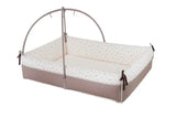INUA BUMPER BED BASIC MILK BROWN