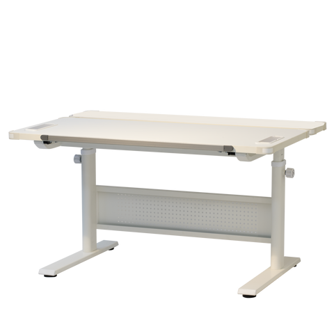 Comfpro K1050 Ergonomic Desk - Pure White