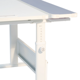 Comfpro K1050 Ergonomic Desk - Pure White